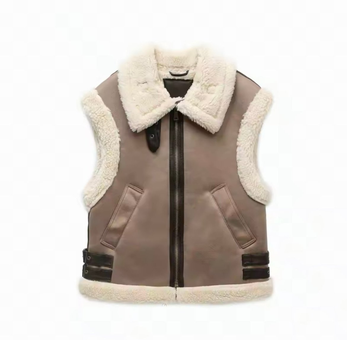 Mika - Gilet bruin