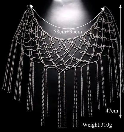 Stacey - Taille ketting zilver